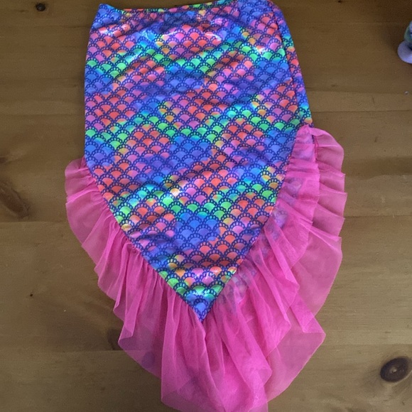 Kids mermaid swimsuit with coverup - Picture 7 of 8